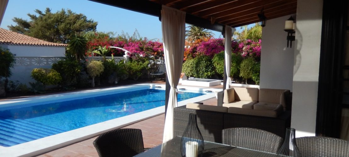 View of Private pool Tenerife