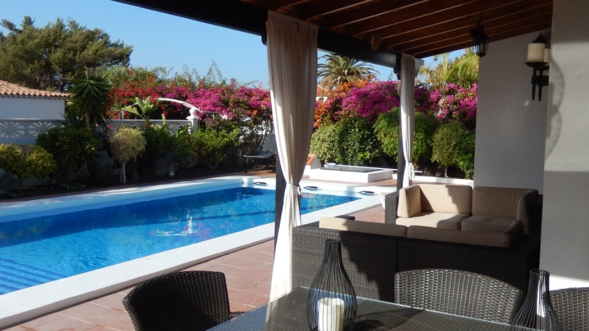 View of Private pool Tenerife