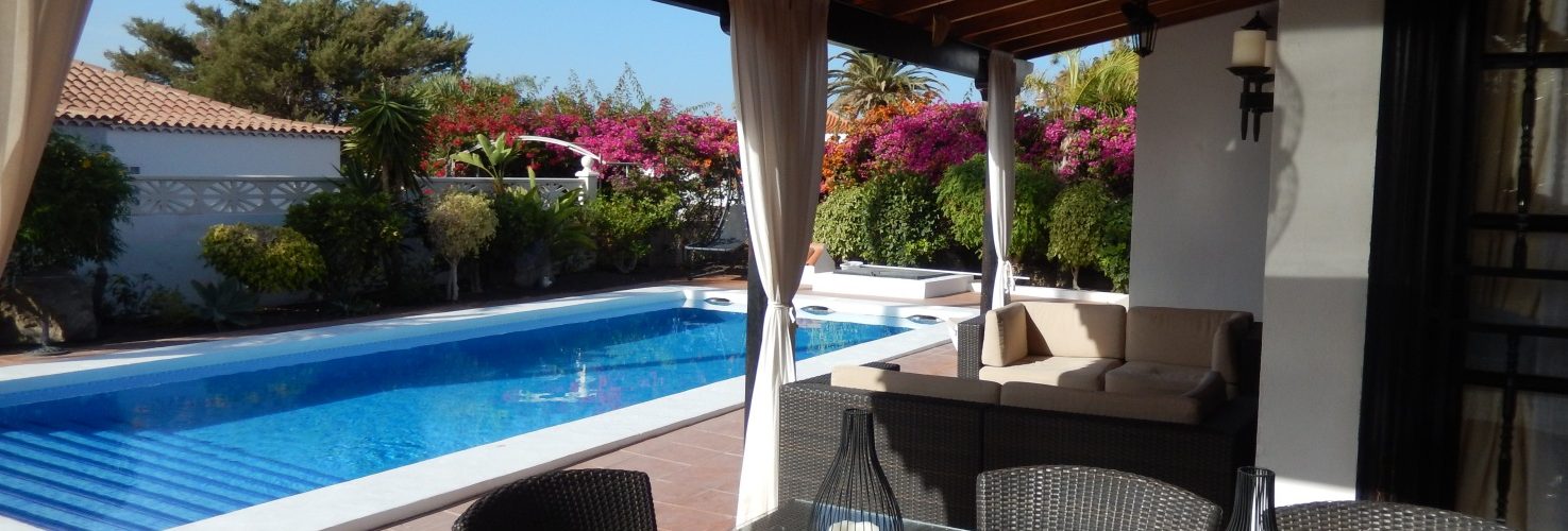 View of Private pool Tenerife