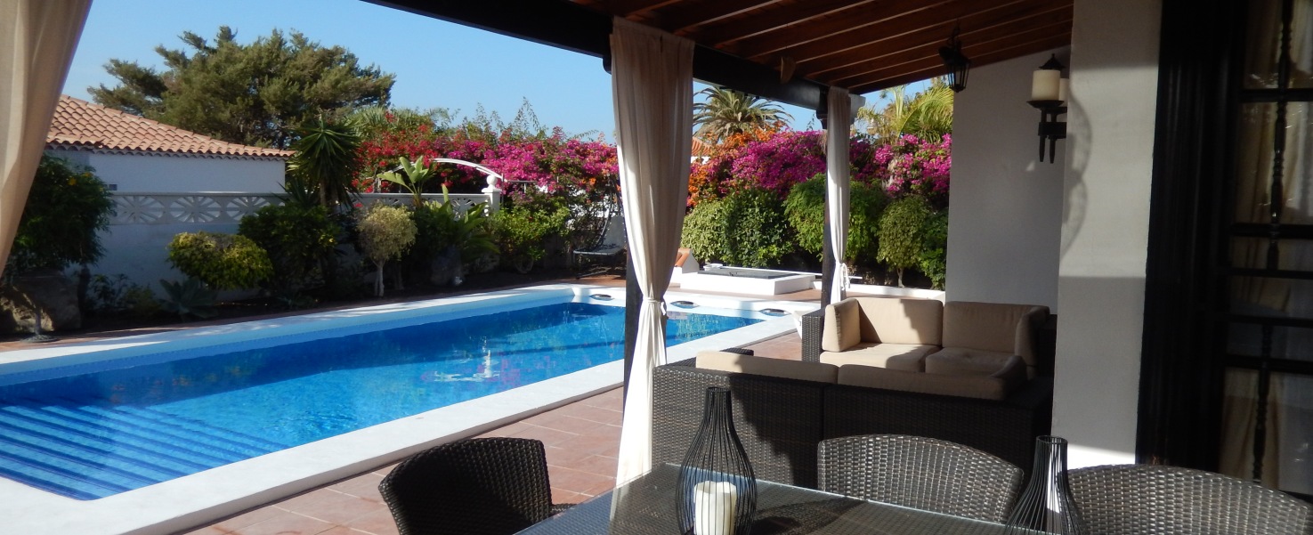 View of Private pool Tenerife