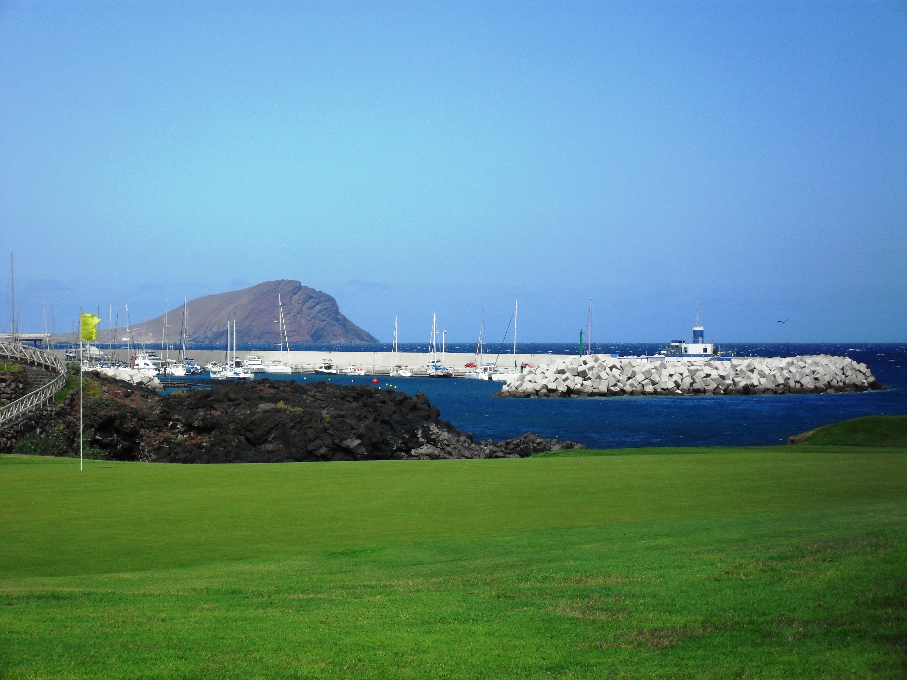 5th Green Over Looking Marina